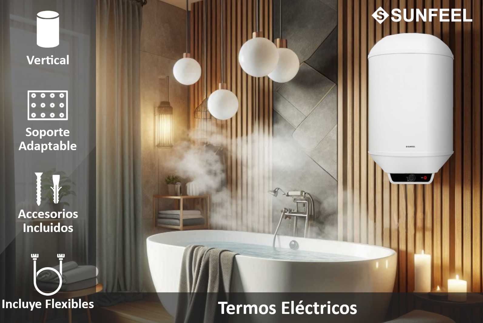 TERMOS ELECTRICOS SUNFEEL